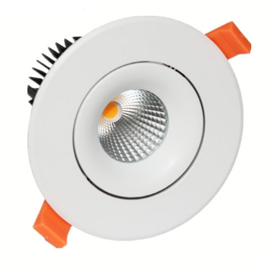 2.76in 5/7/10/12W LED COB Ceiling Light - Flush Mount LED Downlight-1600LM-24°Light speed angle 2.76in 5/7/10/12W LED COB Ceiling Light - Flush Mount LED Downlight-1600LM-24°Light speed angle